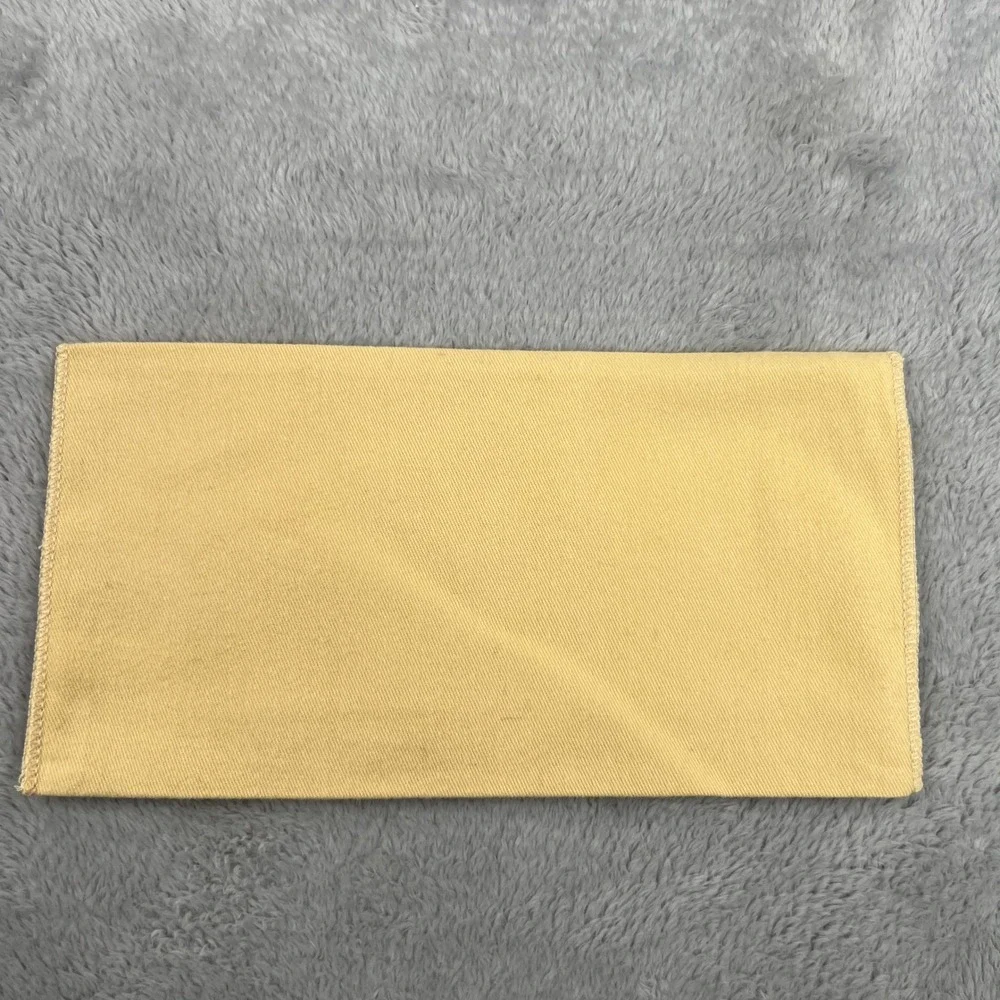 Louis Vuitton Dust Bag Tan Cotton Small Purse Handbag Storage Cover 9x5
